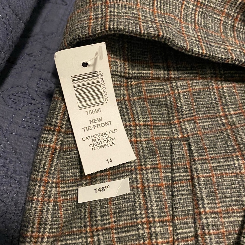 NWT WILFRED NEW TIE FRONT PANTS